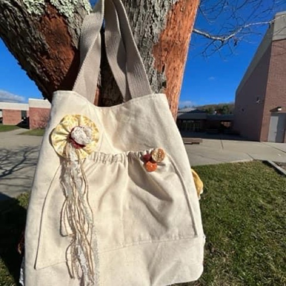 Multi Ruffle bag